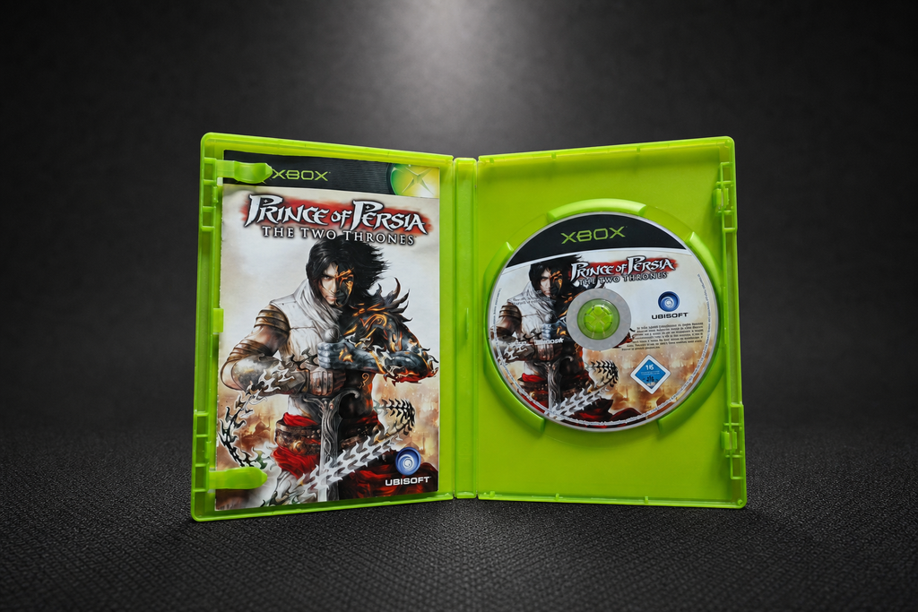 Prince of Persia The Two Thrones Xbox – Offen mit Booklet und CD