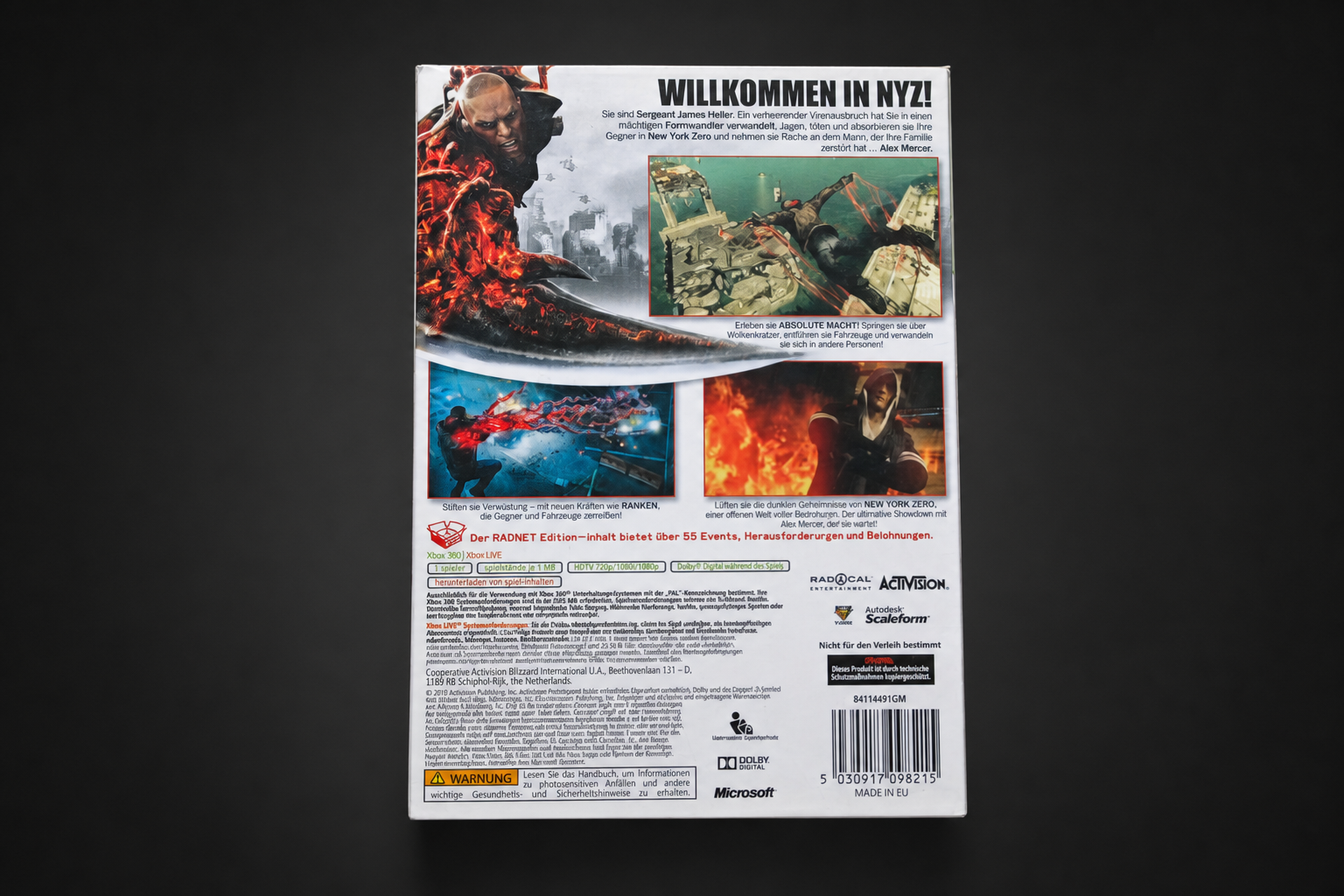Prototype 2 – RADNET Edition – Xbox 360
