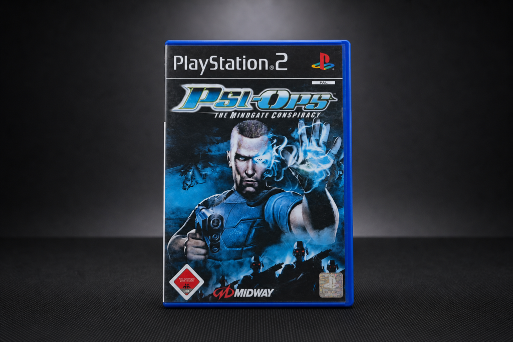 Psi-Ops The Mindgate Conspiracy PS2 – Front