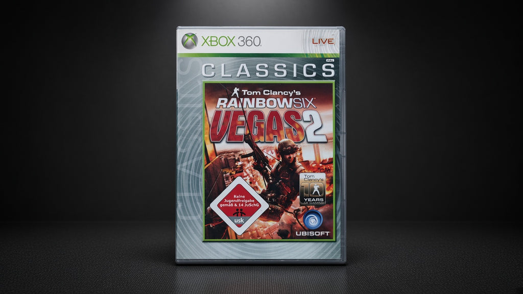 Rainbow Six Vegas 2 Xbox 360 Classics – Vorderseite