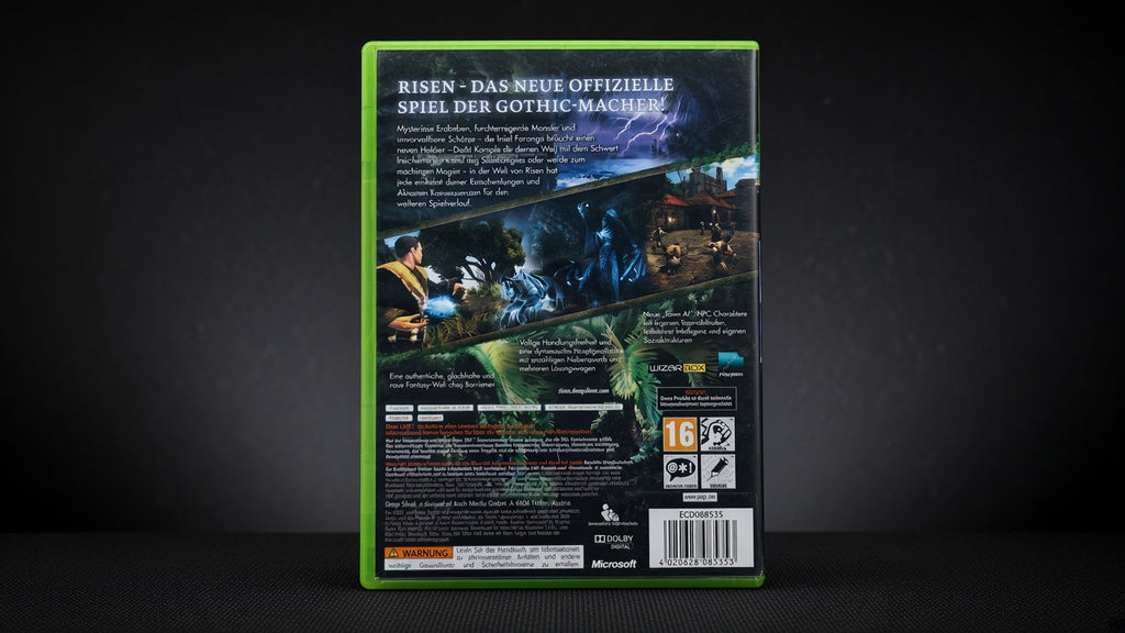Risen Xbox 360 – Rückseite
