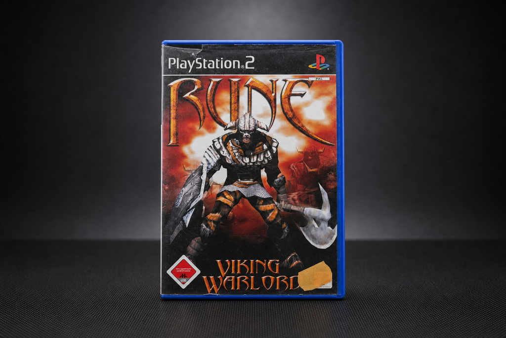 Rune Viking Warlord PS2 – Front