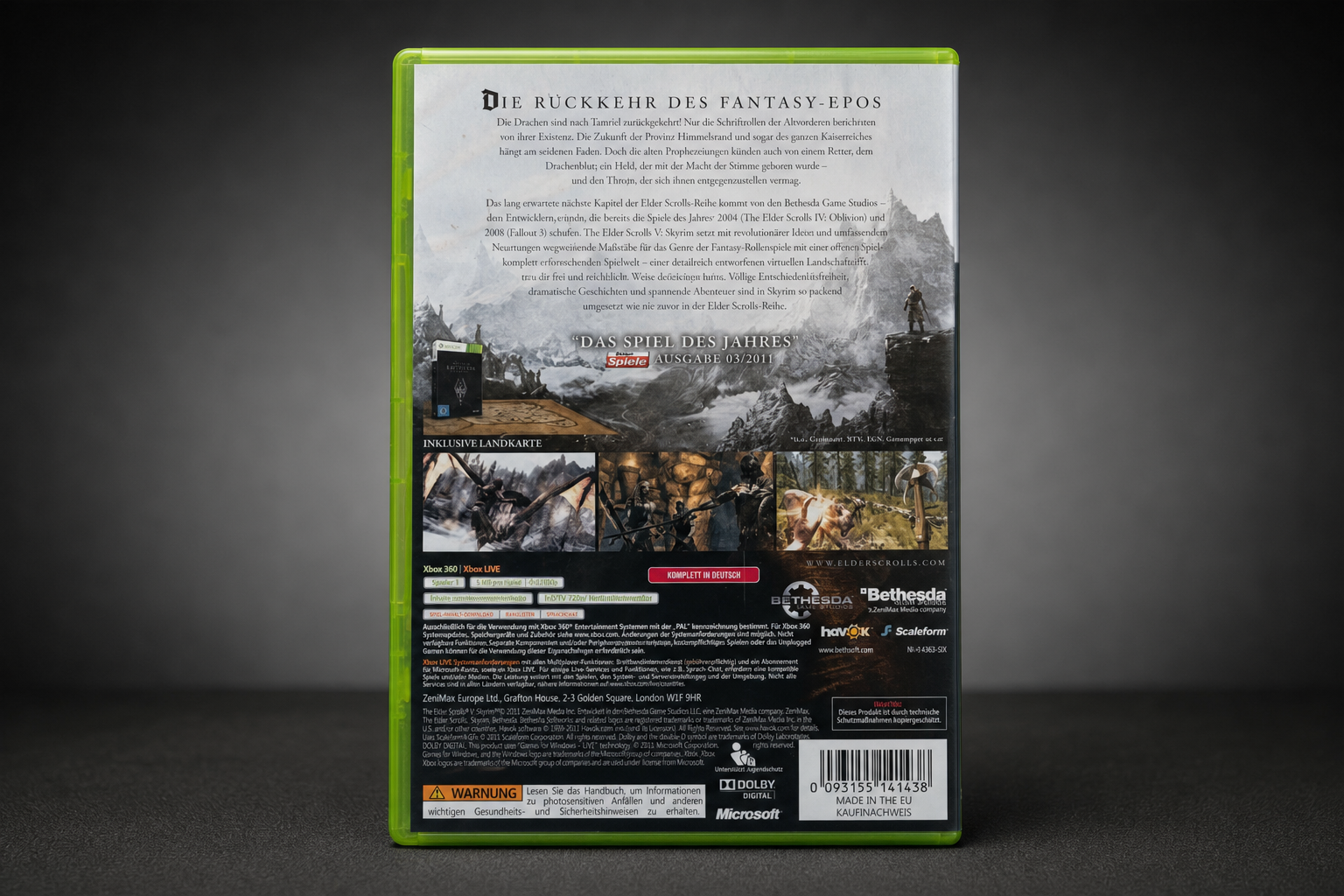 The Elder Scrolls V: Skyrim – Xbox 360