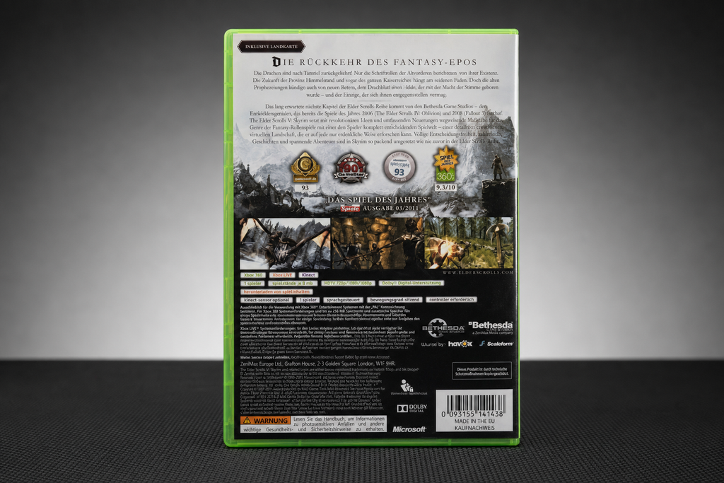 The Elder Scrolls V: Skyrim – Xbox 360