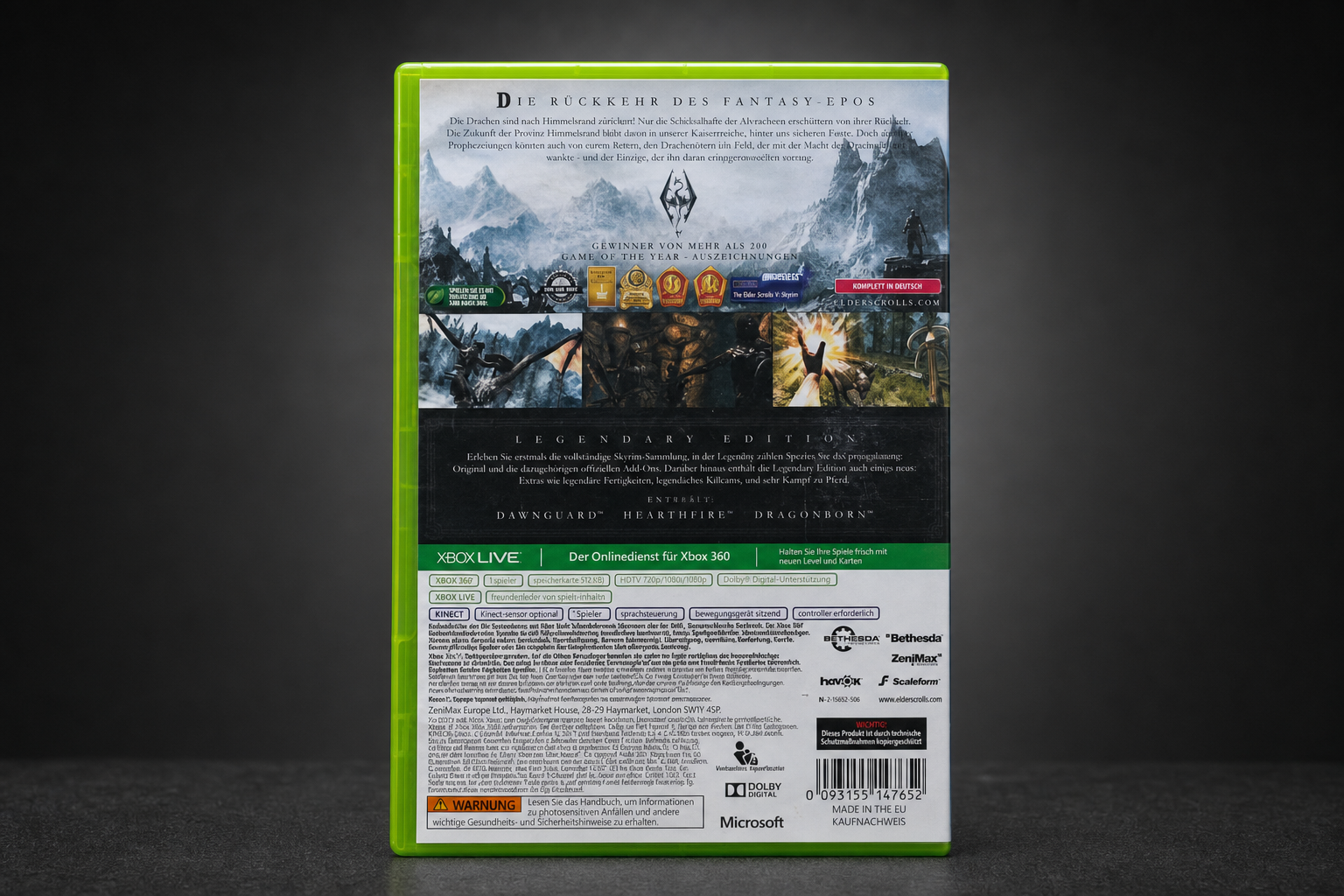 The Elder Scrolls V: Skyrim – Legendary Edition – Xbox 360