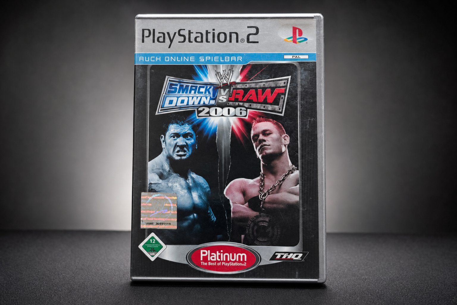 WWE SmackDown! vs. RAW 2006 – Platinum – PlayStation 2