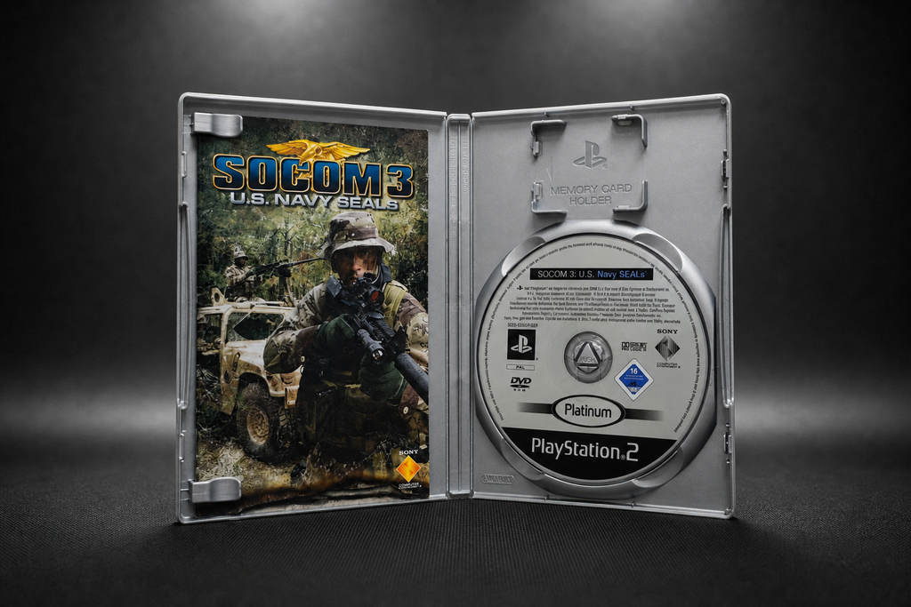 SOCOM 3 U.S. Navy SEALs PS2 Platinum – Offen