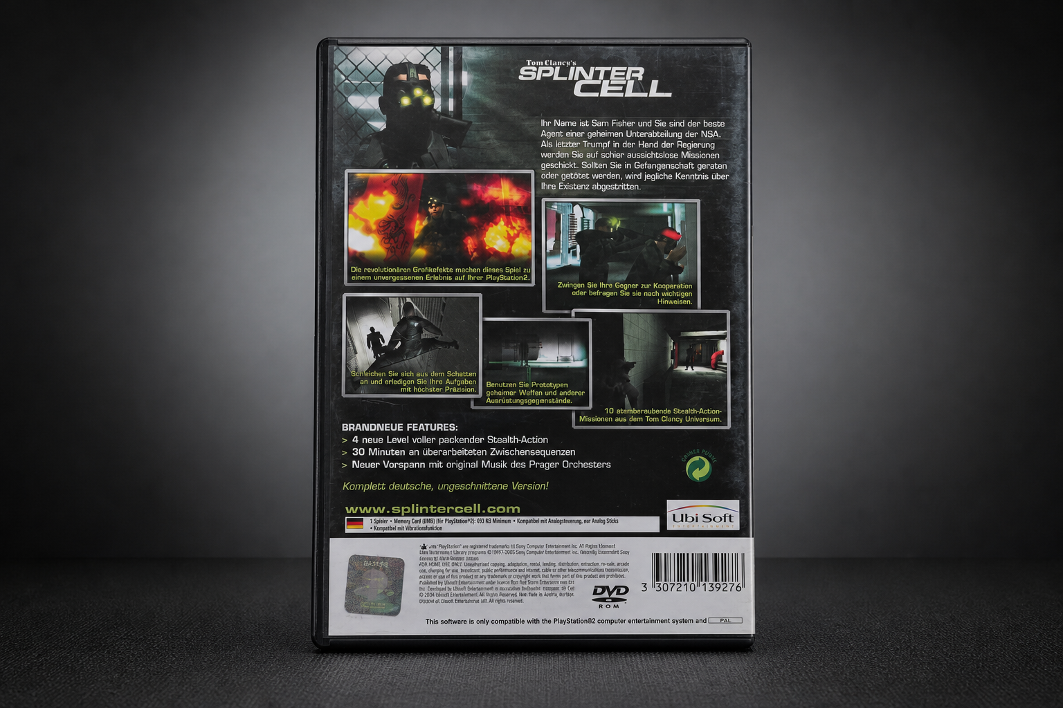 Tom Clancy's Splinter Cell – PlayStation 2