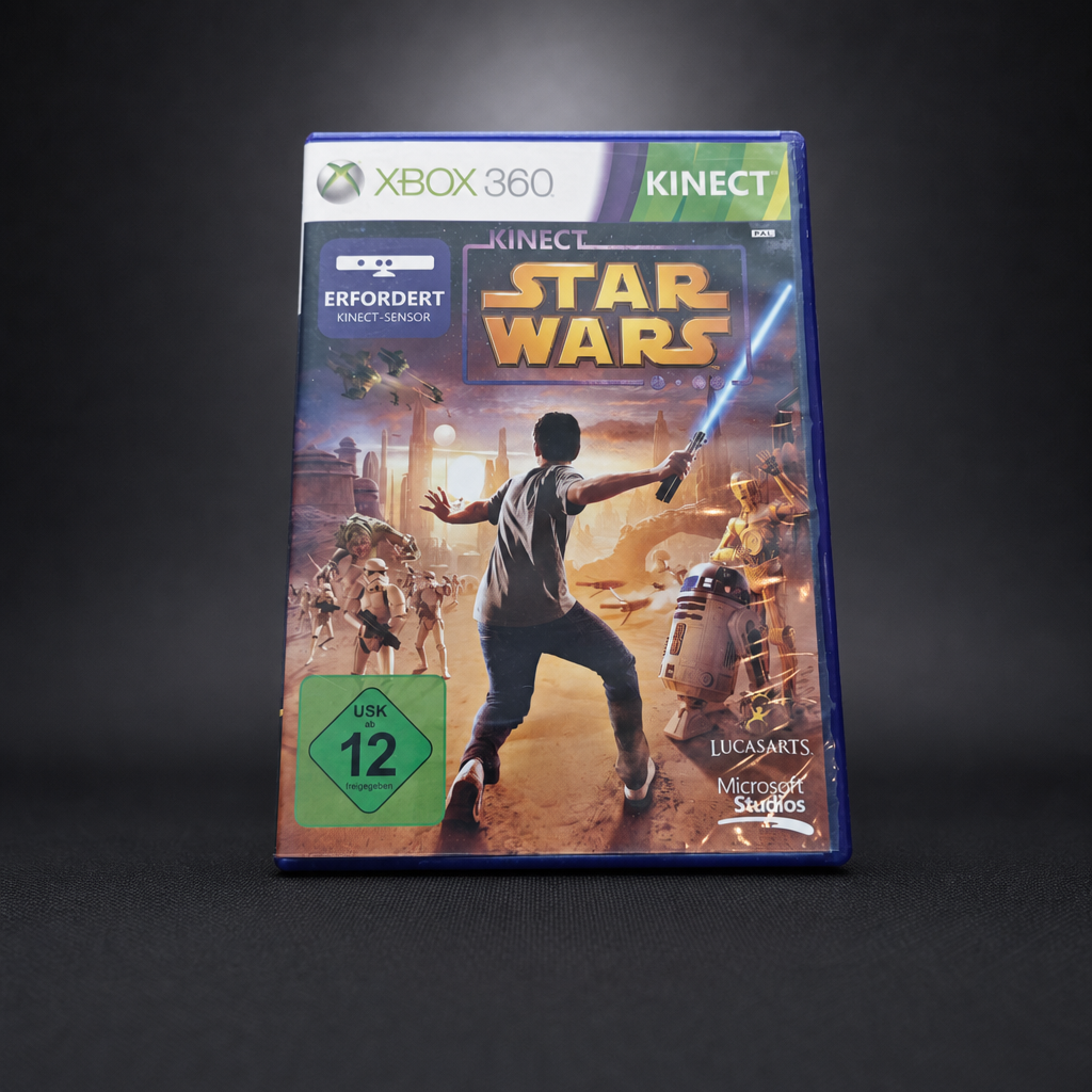 Xbox 360 S – Star Wars R2-D2 Limited Edition Bundle – 320GB – Weiß (Gebraucht)