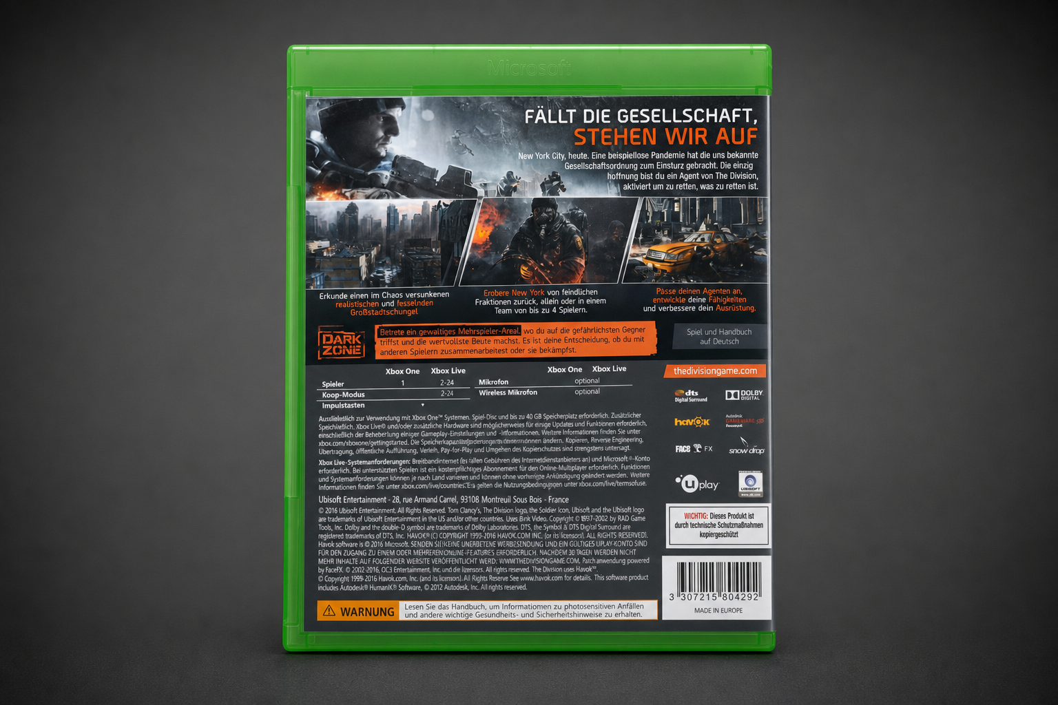 Tom Clancy's The Division – Xbox One