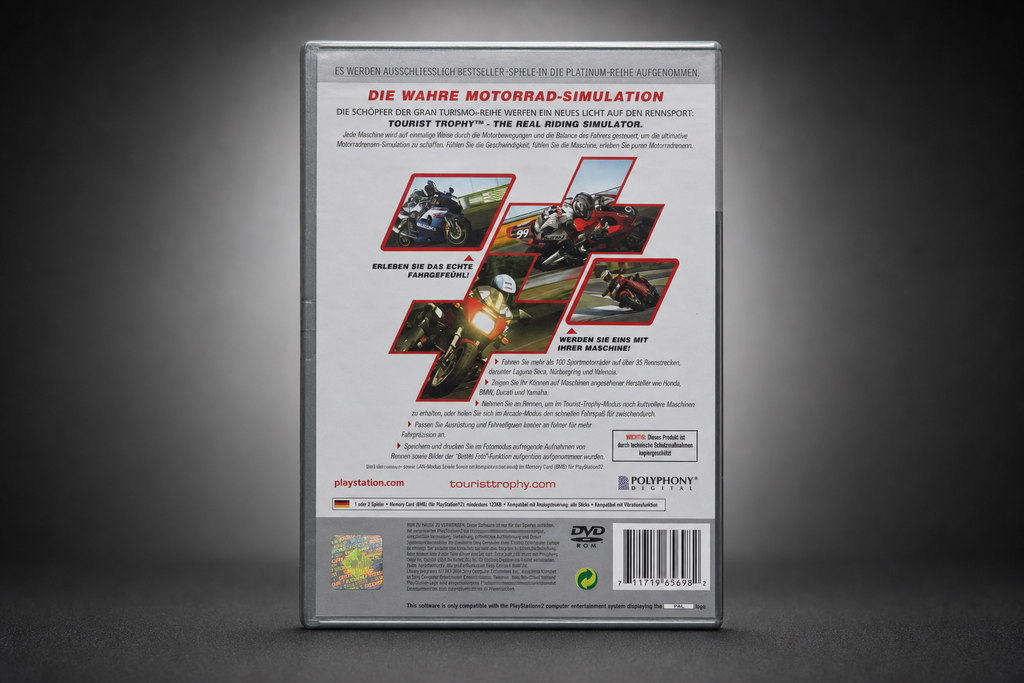 Tourist Trophy: The Real Riding Simulator – Platinum Edition – PlayStation 2