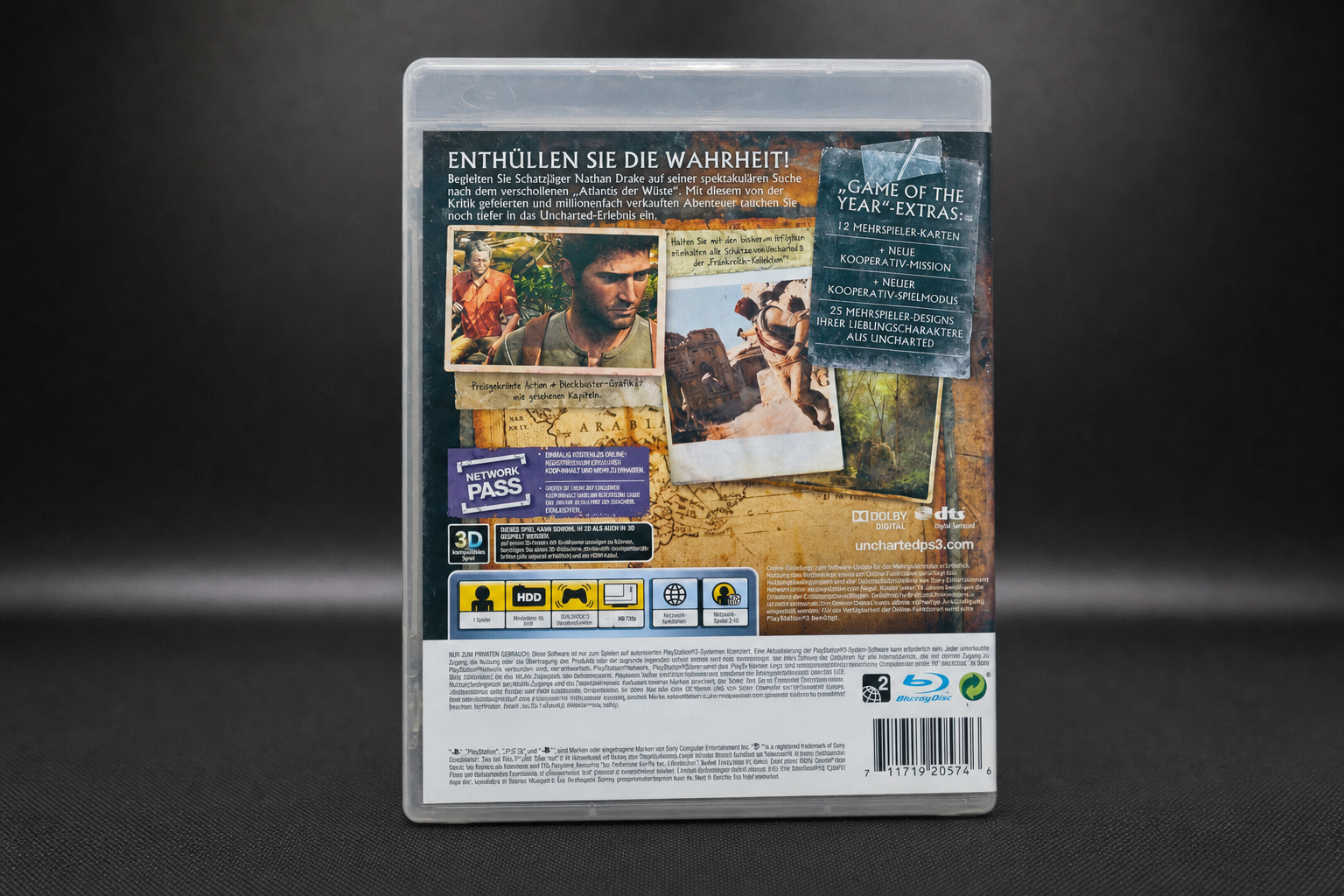 Uncharted 3: Drake's Deception – PlayStation 3 (Game of the Year Edition)