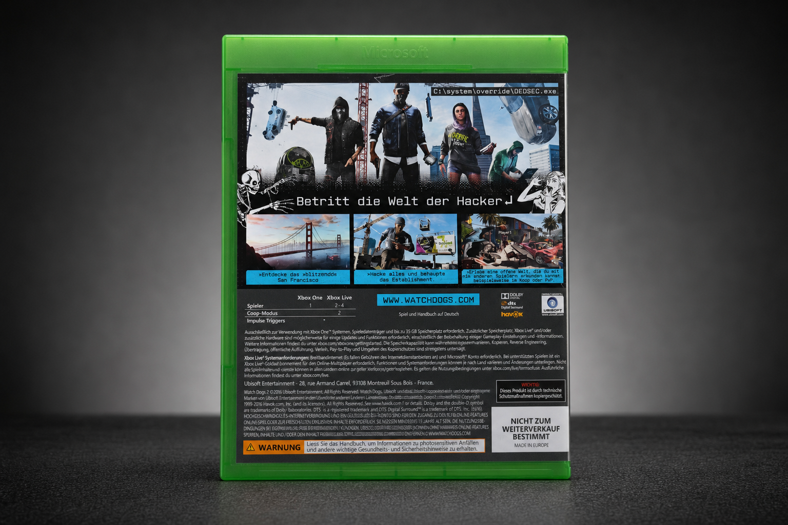Watch Dogs 2 – Xbox One