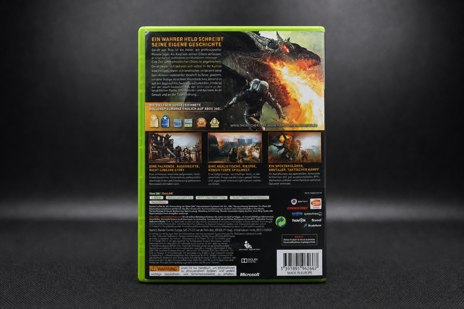 The Witcher 2: Assassins of Kings – Enhanced Edition – Xbox 360