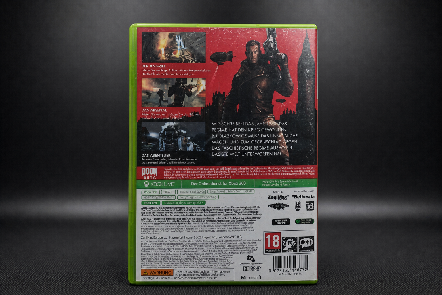 Wolfenstein: The New Order – Xbox 360