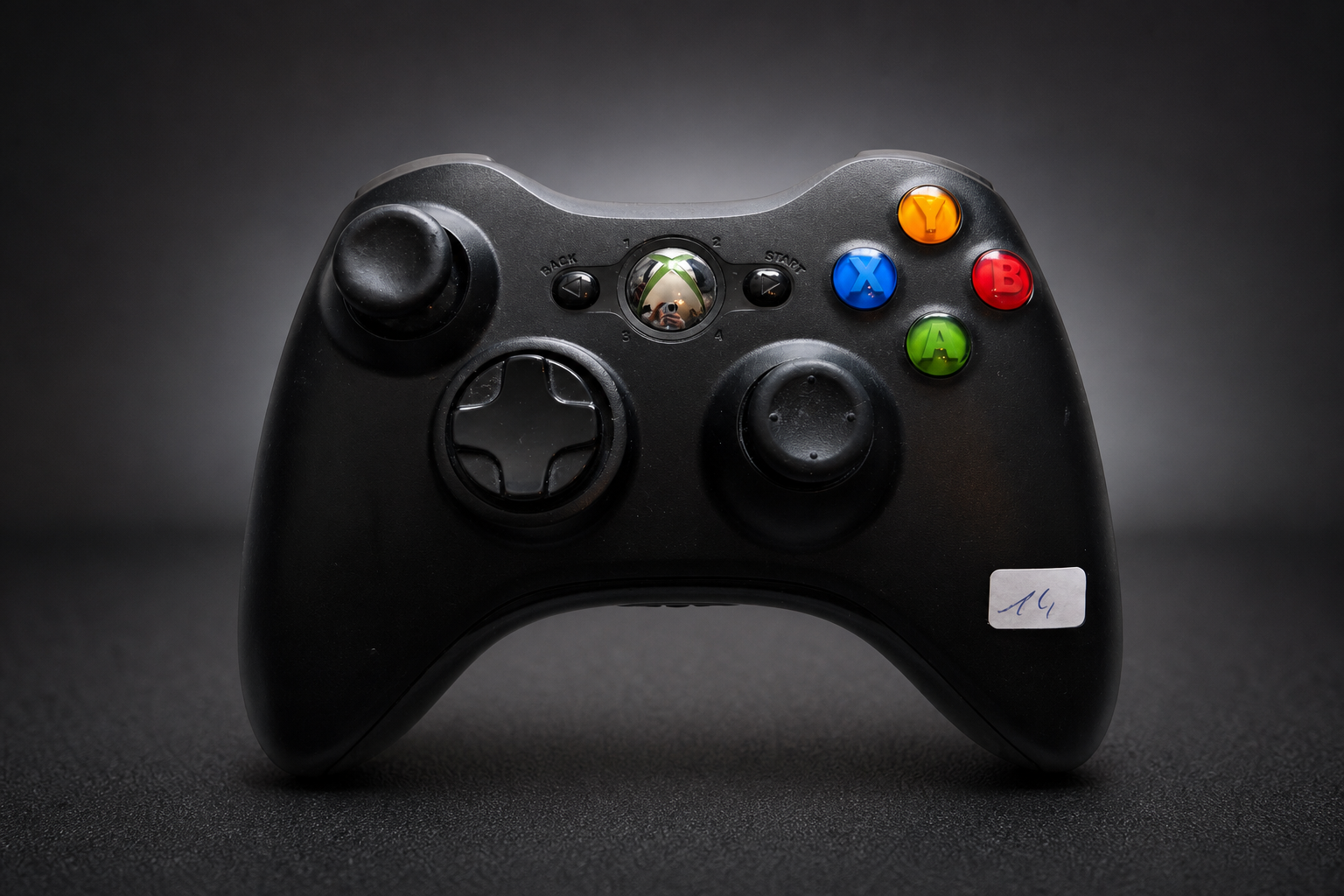 Xbox 360 Wireless Controller – Schwarz (Gebraucht)