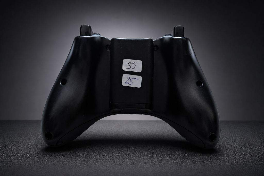 Xbox 360 Wireless Controller – Schwarz (Gebraucht) Nr.20