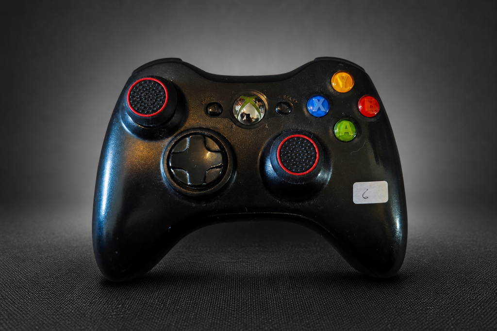Xbox 360 Wireless Controller – Schwarz (Gebraucht) Nr.6