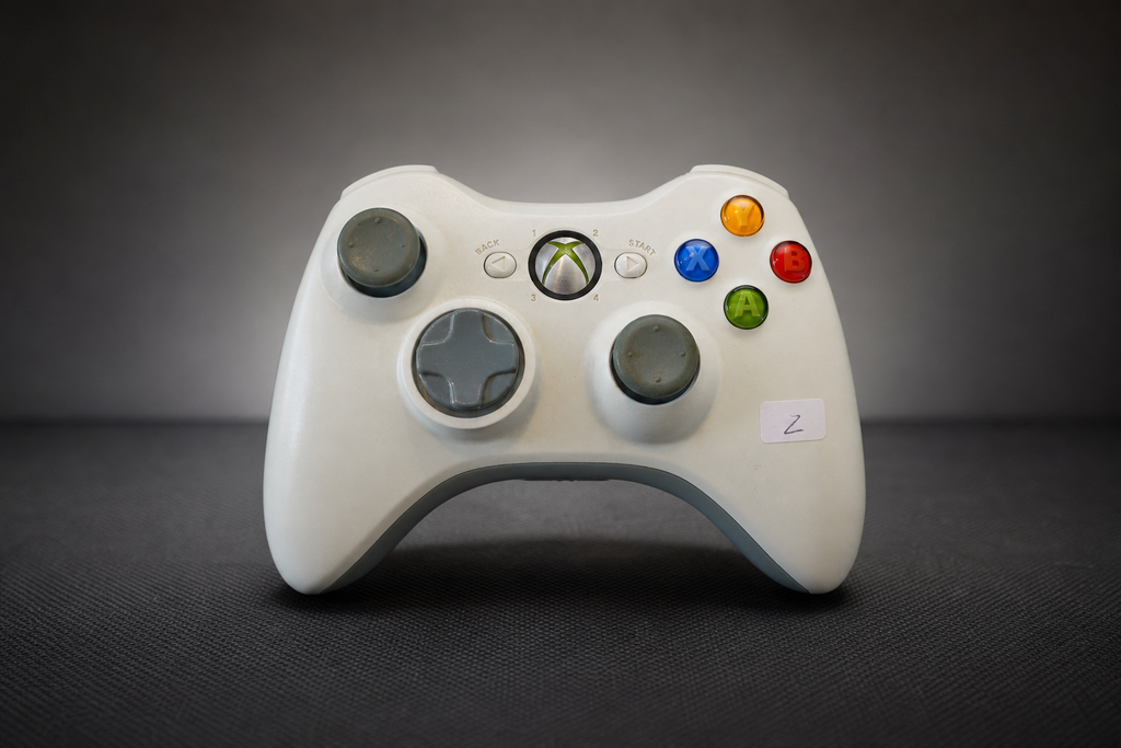 Xbox 360 Wireless Controller – Weiß (Gebraucht) Nr.2