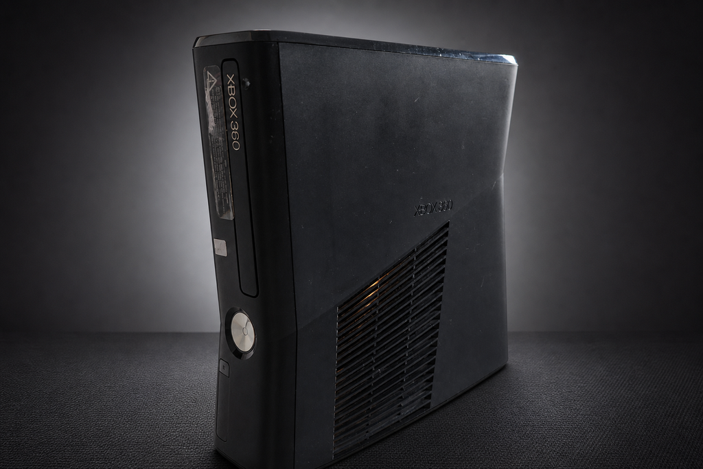 Xbox 360 S (Slim) – 250GB – Schwarz (Gebraucht) Nr.1