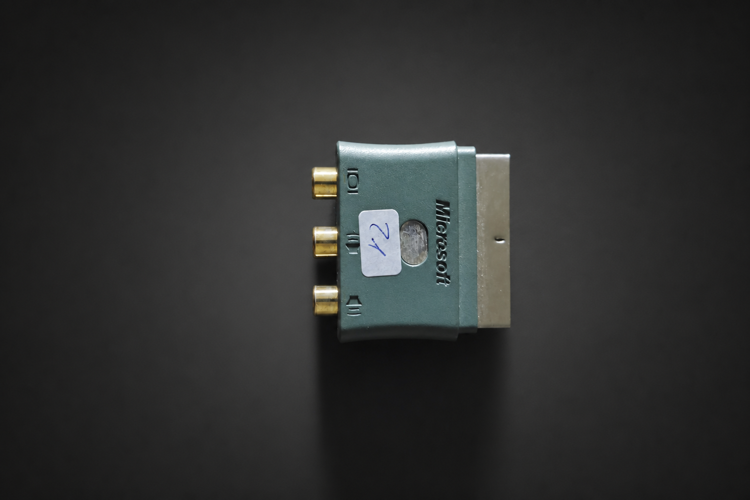Xbox 360 AV Adapter – Grau (Gebraucht) Nr.21