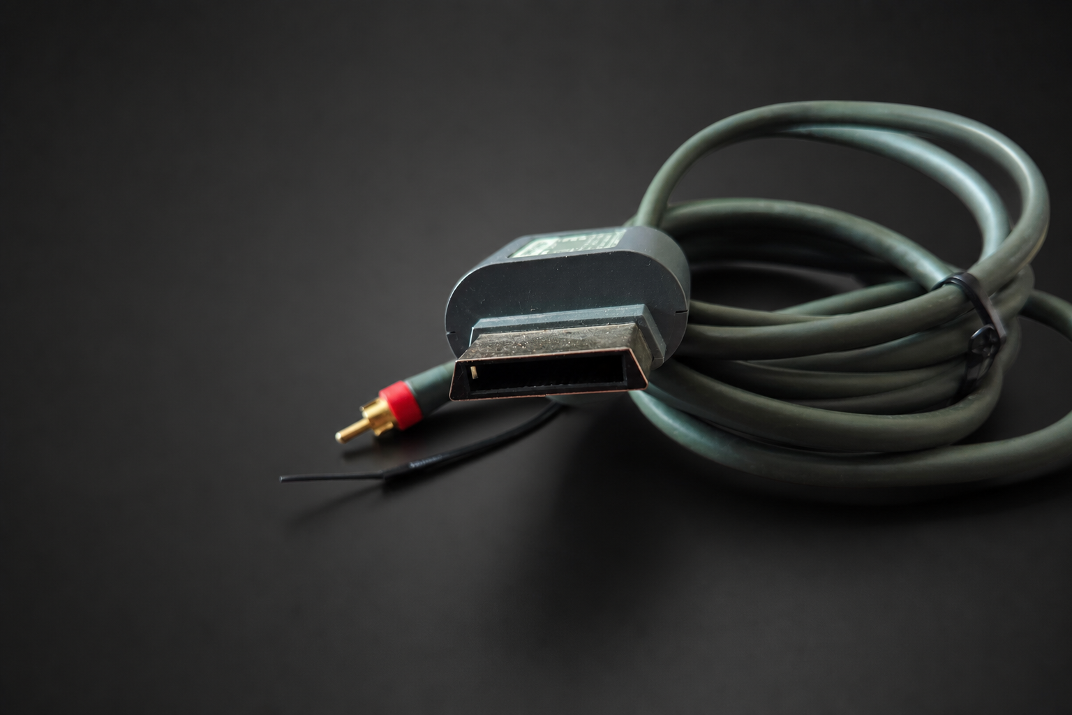 Xbox 360 Composite AV Cable – Grau (Gebraucht)