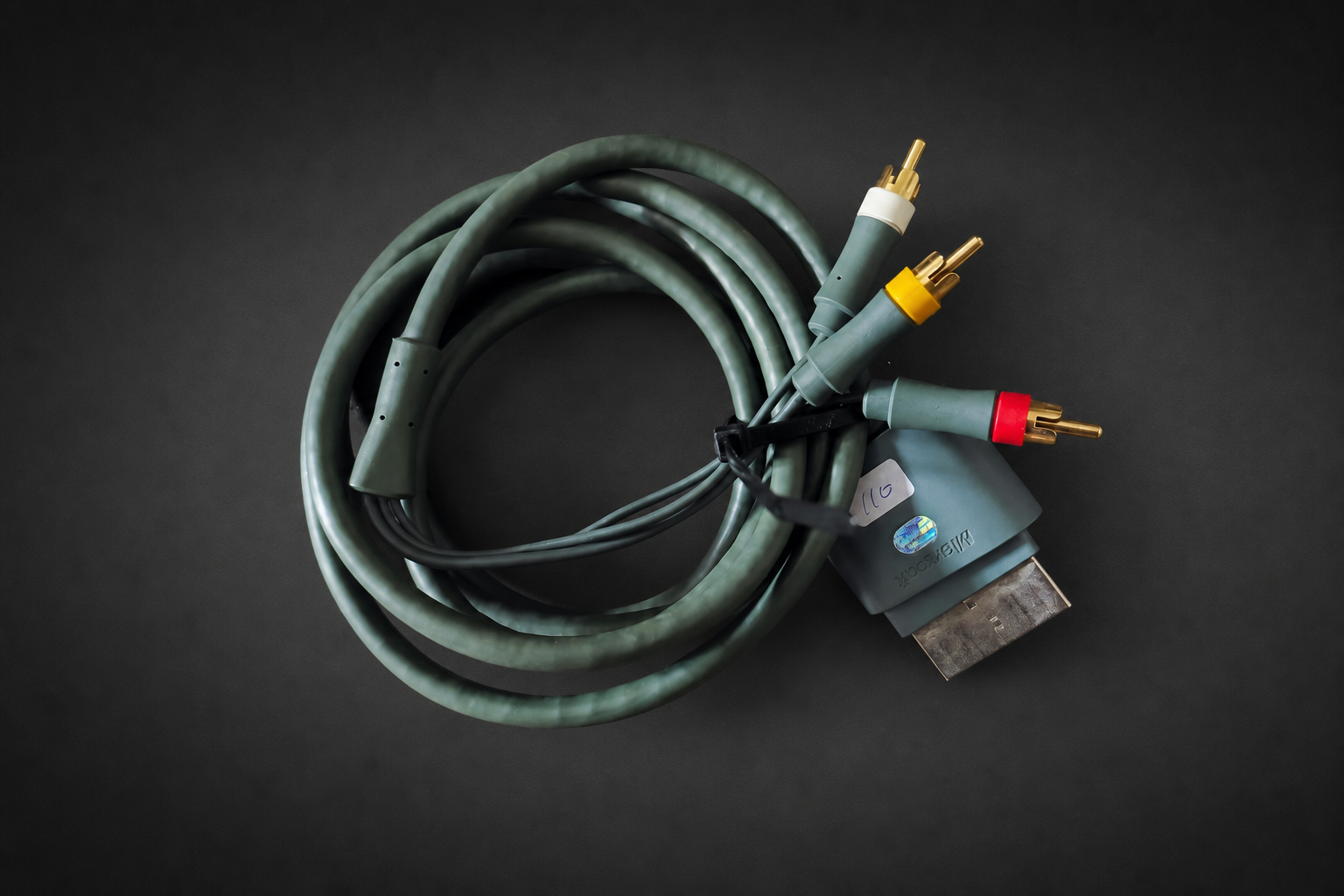 Xbox 360 Composite AV Cable – Grau (Gebraucht)