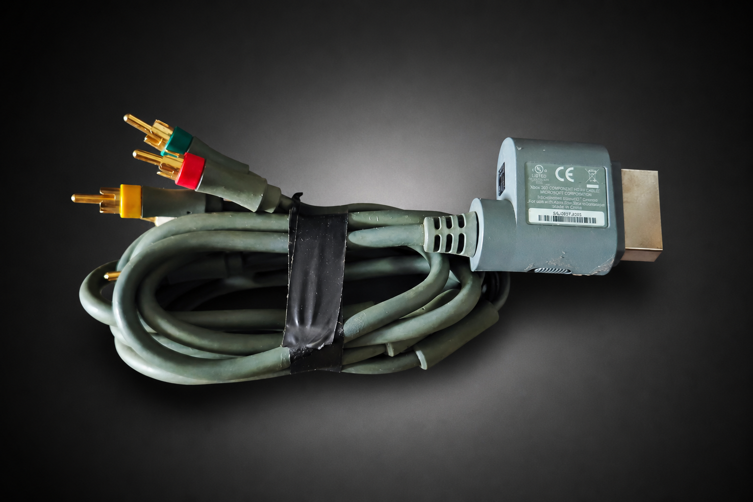 Xbox 360 Component HD AV Cable – Grau (Gebraucht)