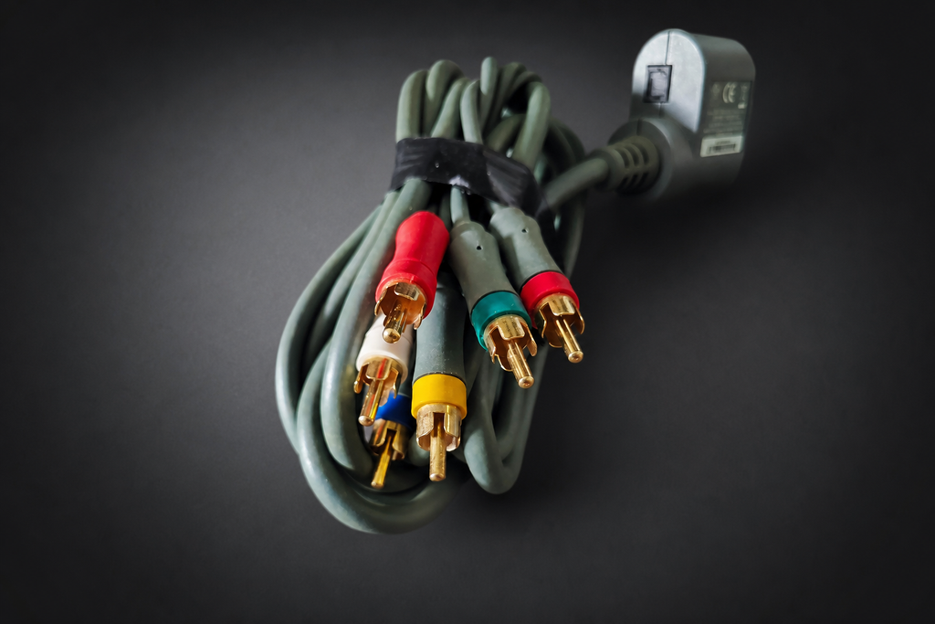 Xbox 360 Component HD AV Cable – Grau (Gebraucht)