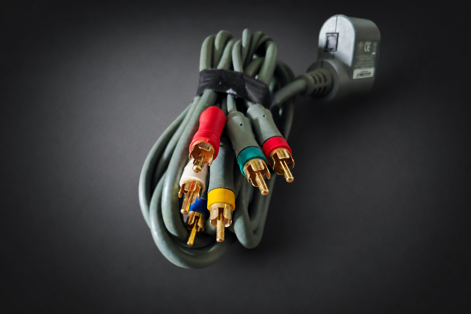 Xbox 360 Component HD AV Cable – Grau (Gebraucht)