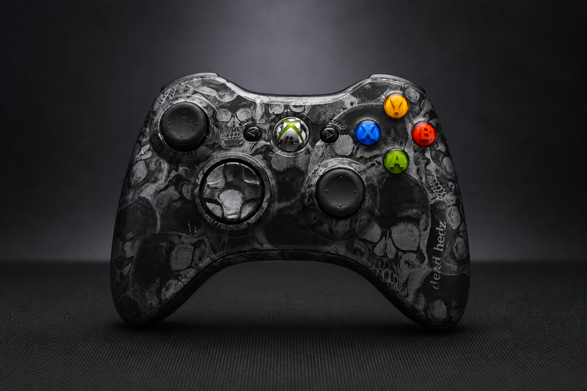 Xbox 360 Wireless Controller Dead Hedz – Vorderseite Detail