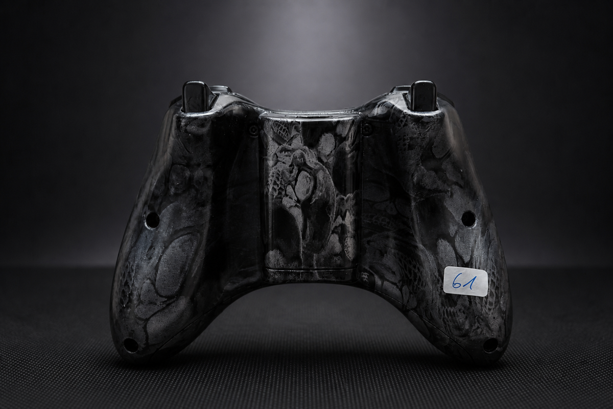 Xbox 360 Wireless Controller Dead Hedz – Rückseite