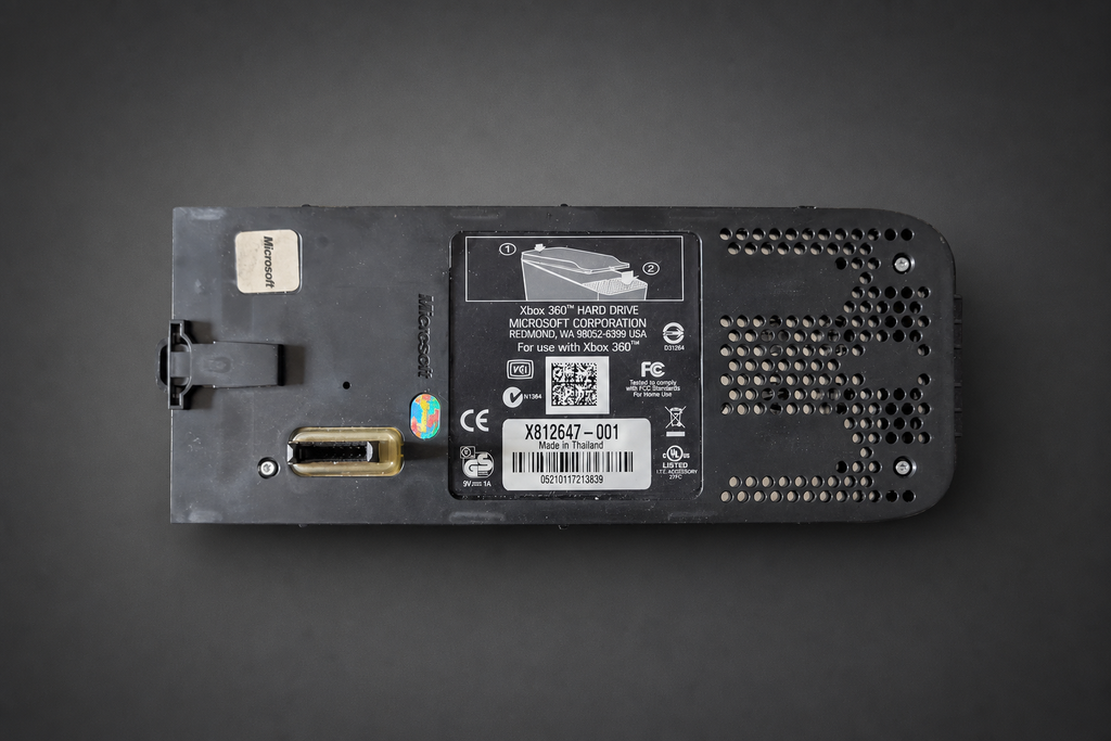 Xbox 360 Hard Drive – 120GB – Schwarz (Gebraucht) Nr.32