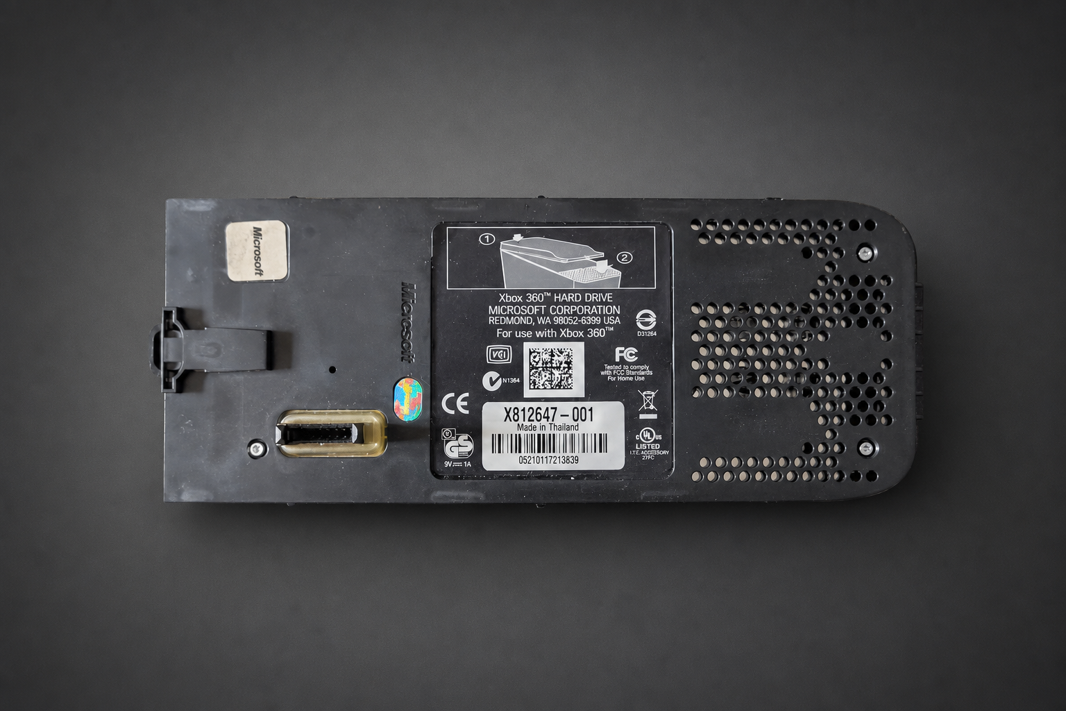 Xbox 360 Hard Drive – 120GB – Schwarz (Gebraucht) Nr.32