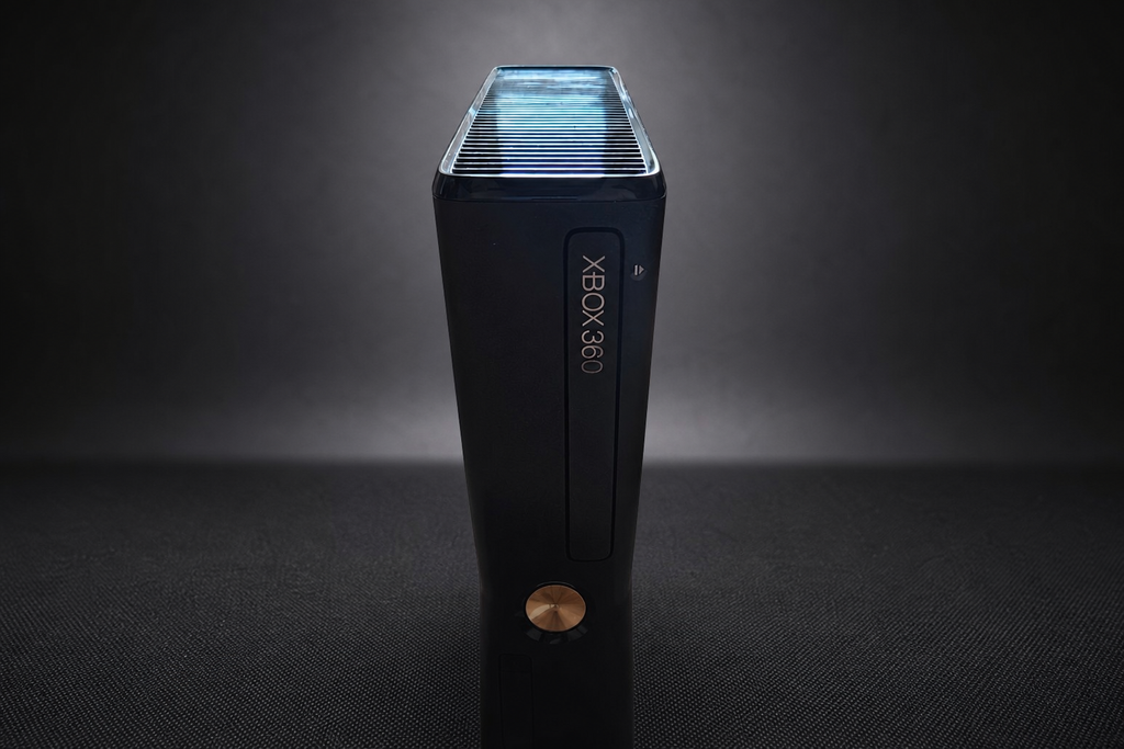 Xbox 360 S (Slim) – 250GB – Schwarz – Bundle mit 6 Spielen & Controller (Gebraucht)