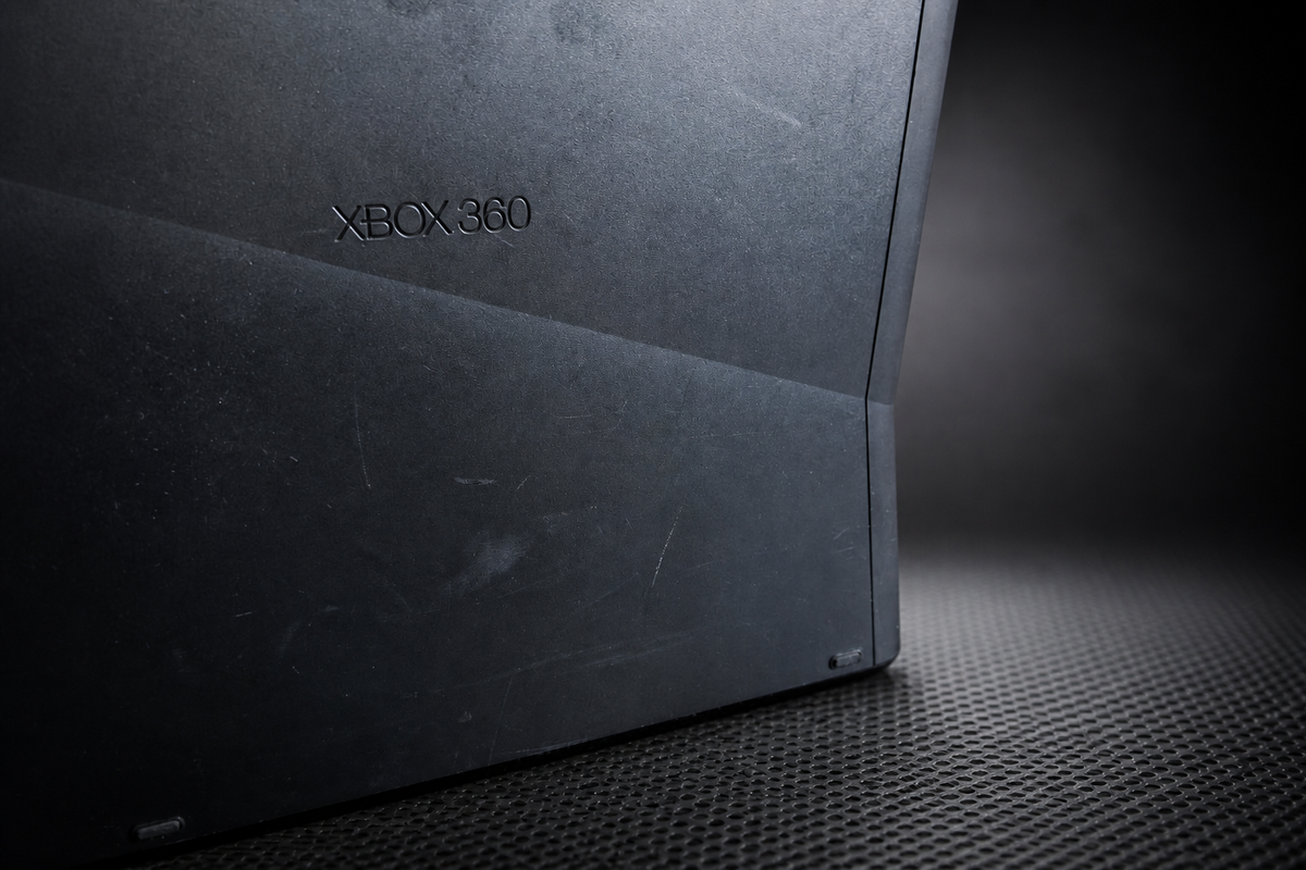 Xbox 360 S Slim Schwarz – Seite Detail