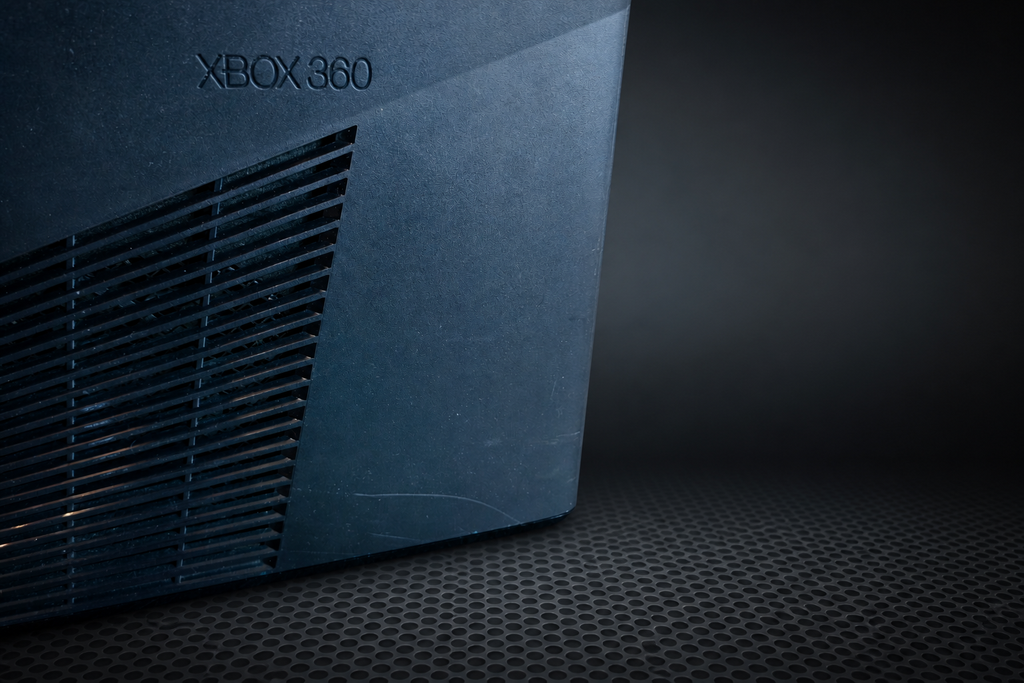 Xbox 360 S Slim Schwarz – Seite Lüftung