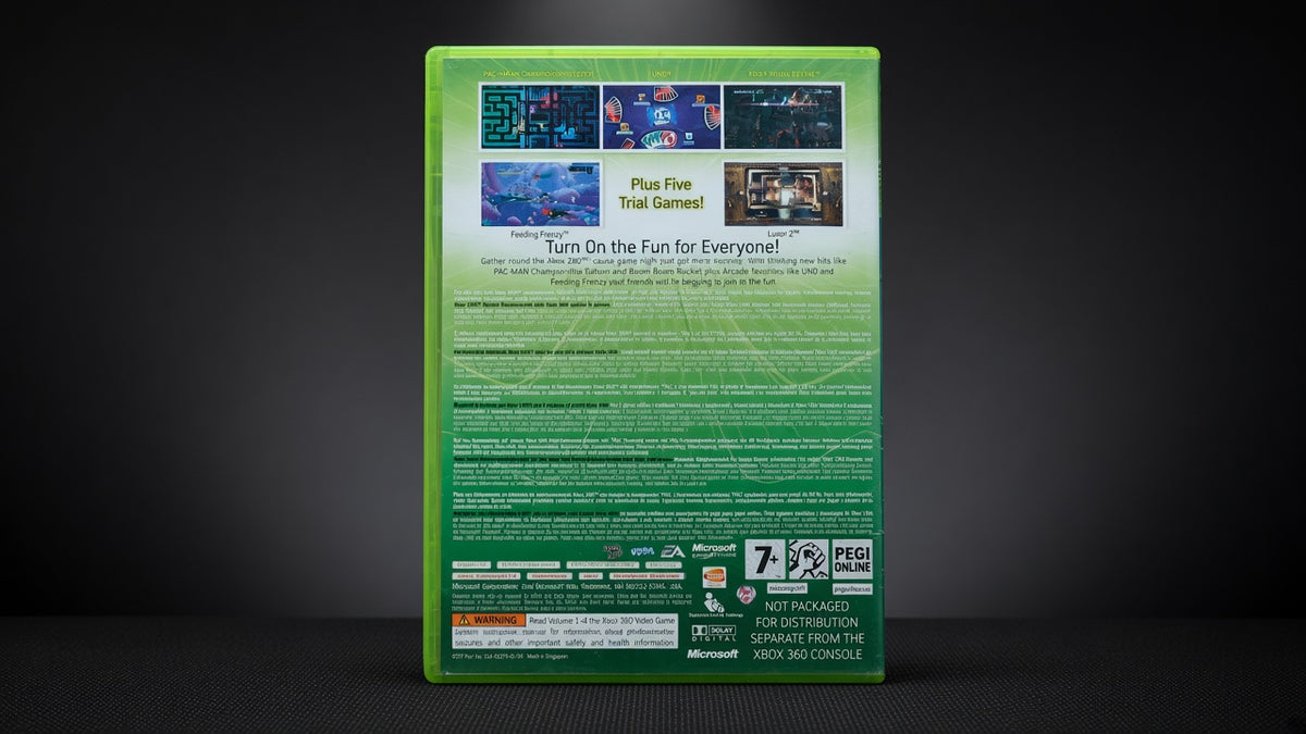 Xbox Live Arcade Compilation Disc Xbox 360 – Rückseite