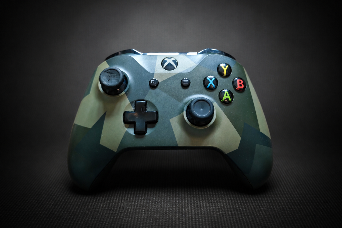 Xbox One Armed Forces Controller – Front (Camouflage)