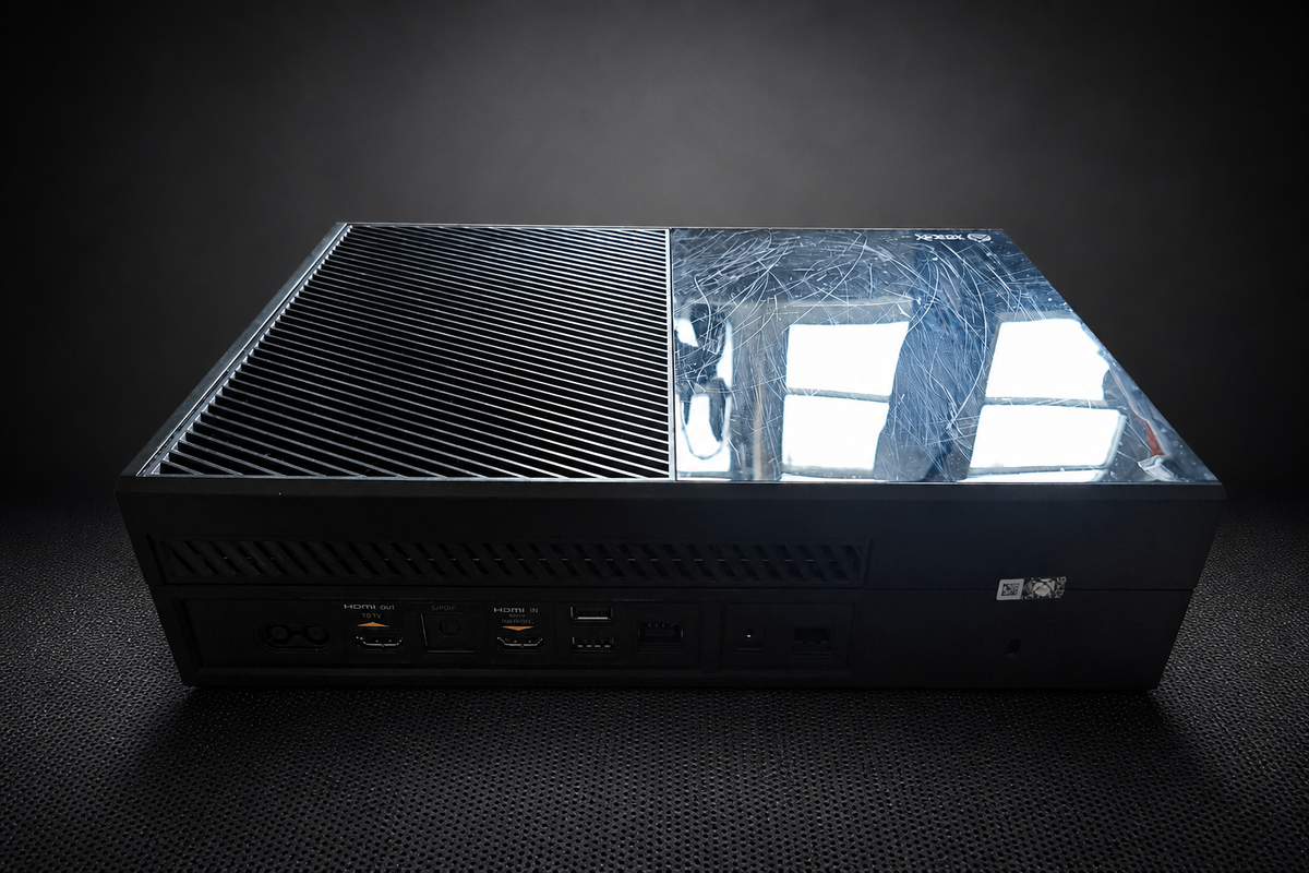 Xbox One Schwarz Nr.K5 – Rückseite